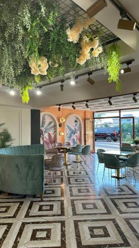 Χώρος καθιστικού στο ASYA RESİDENCE OTEL