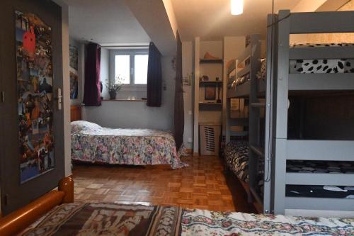 Postel nebo postele na pokoji v ubytování Padma Home