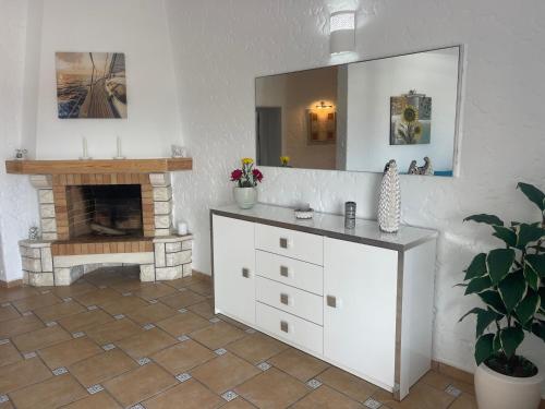 Kuchyň nebo kuchyňský kout v ubytování Chalet cabo negro