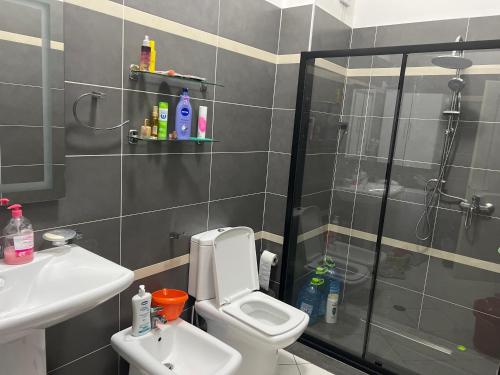 Ванная комната в Gerta’s Appartament