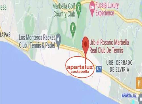 Apartaluz Marbella Costabella ,Satélite, Wifi, Pkの鳥瞰図