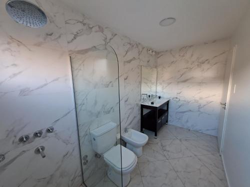 Ένα μπάνιο στο Ventanas de la Patagonia