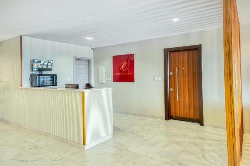 Una cocina o zona de cocina en Résidence Théa