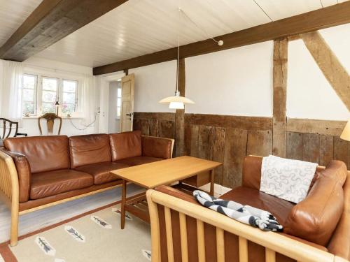 Χώρος καθιστικού στο 6 person holiday home in Guldborg-By Traum