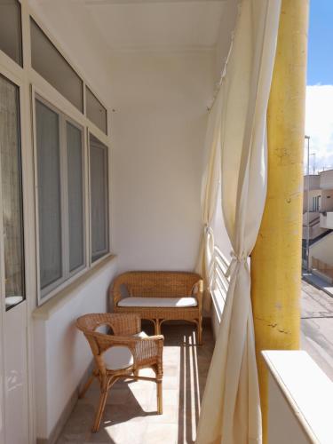Χώρος καθιστικού στο casa Bianca al mare