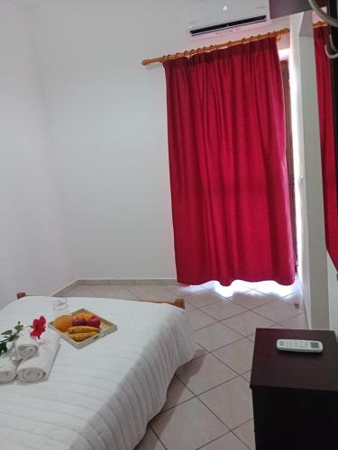 Postel nebo postele na pokoji v ubytování Casa Artemis