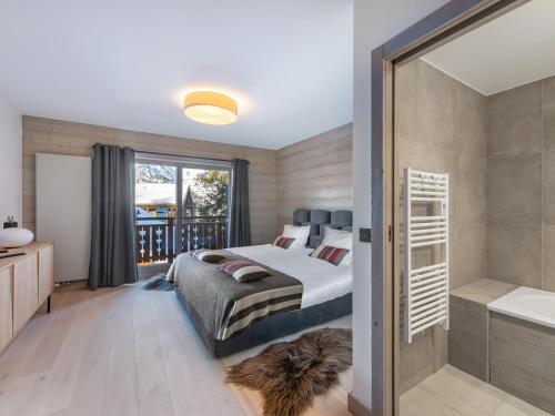 Appartement moderne avec cheminée et parking à Méribel