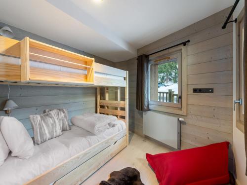 Appartement neuf et contemporain avec cheminée, proche pistes de Méribel