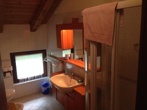 Koupelna v ubytování Agriturismo Dagai