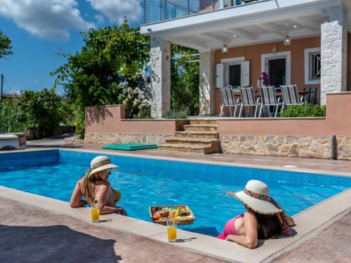 Πισίνα στο ή κοντά στο Villa in Zakynthos with Private Pool & Views