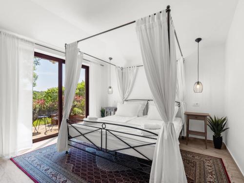 Katil atau katil-katil dalam bilik di Apartment in Croatia near the Adriatic Coast