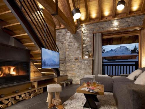 Chalet in Les Deux Alpes with Sauna & Hot Tub
