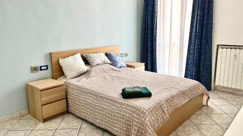 Posteľ alebo postele v izbe v ubytovaní Parco Dora, Juventus New Apartment