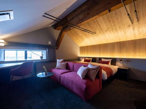 Ένα ή περισσότερα κρεβάτια σε δωμάτιο στο NIPPONIA HOTEL 函館 港町