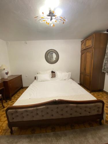 Cama ou camas em um quarto em Armonia