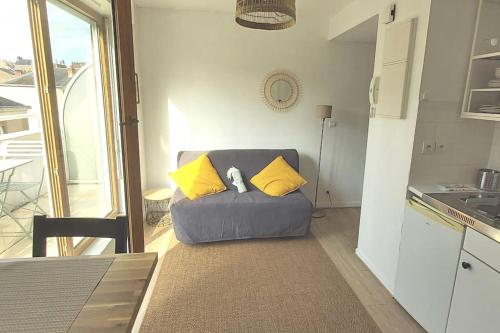 Cosy studio centre-ville, balcon