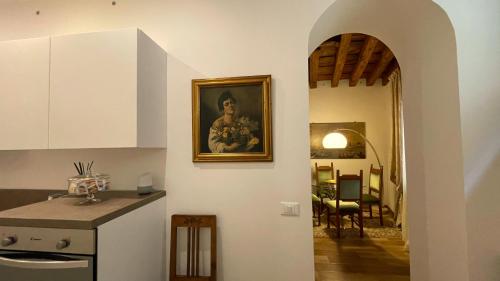 Kuhinja ili čajna kuhinja u objektu Leone Marciano Venice Apartment Independent and private entrance