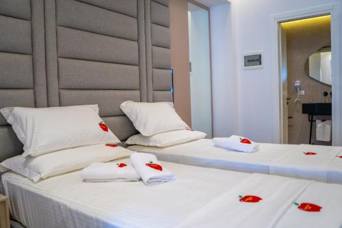 Katil atau katil-katil dalam bilik di Adam & Eve Suites