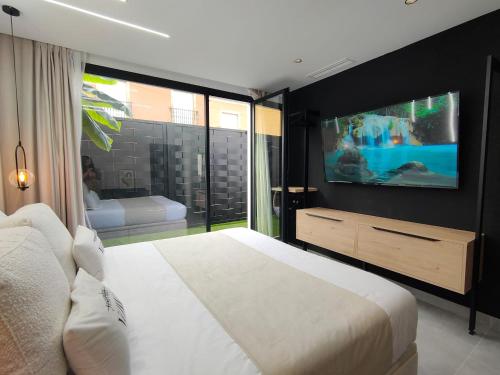 Una televisión o centro de entretenimiento en VIP_RUIDERA_HOME