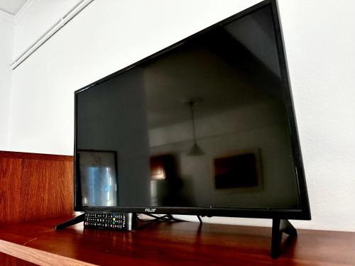 Een TV en/of entertainmentcenter bij D & K Suite Naxos Town
