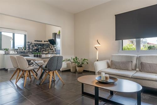 Χώρος καθιστικού στο Amabilis Apartments