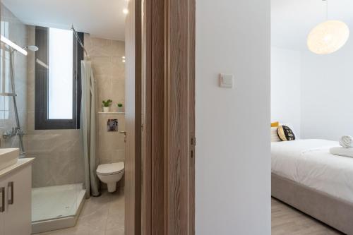 Koupelna v ubytování Flair 1-Bedroom Apartment in Larnaca