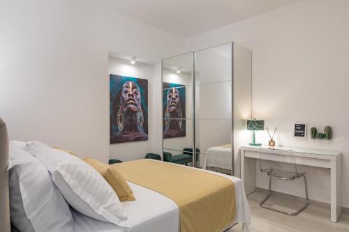 Postel nebo postele na pokoji v ubytování Studio apartment Home