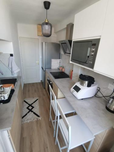 Massilia Calling appartement Marseille proche métro climatisé bien décoré photo 34