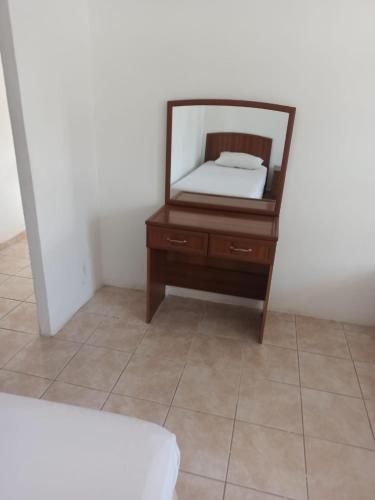 Ein Bett oder Betten in einem Zimmer der Unterkunft Faris Guest House