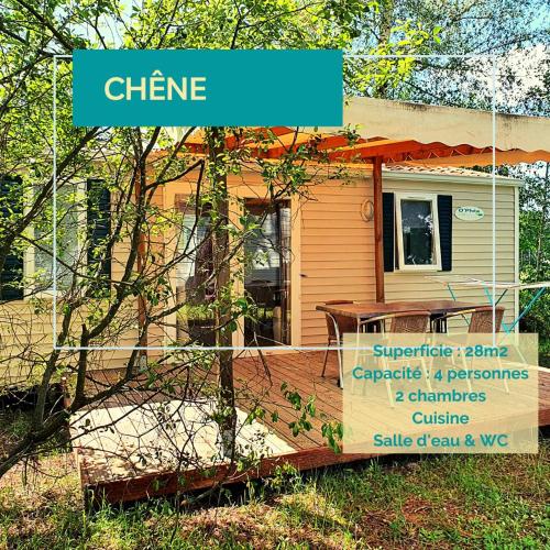 Photo de la galerie de l'établissement Camping Le chêne du lac, à Bayas