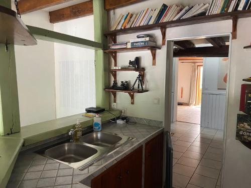 Dapur atau dapur kecil di Mas des Maje