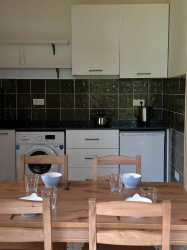 Dapur atau dapur kecil di Buxus Villas Shekvetili
