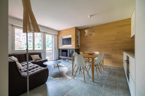 Ruang duduk di Superbe appartement 2 chambres en plein centre