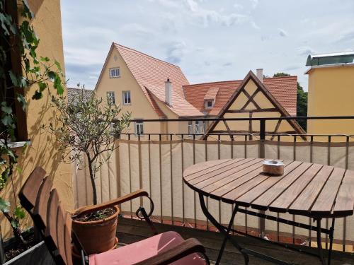 Un balcón o terraza de Laurentius Boutique-Hotel & Restaurant