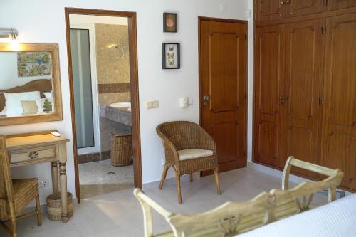 Ένα ή περισσότερα κρεβάτια σε δωμάτιο στο Quinta do Rosal