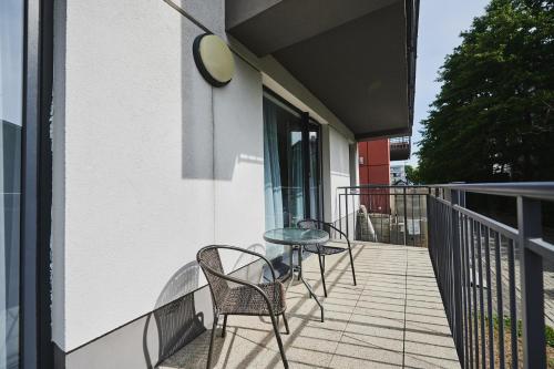 Μπαλκόνι ή βεράντα στο Golden Tulip Gdańsk Residence