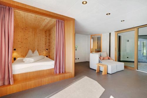 Un pat sau paturi într-o cameră la Haus 191