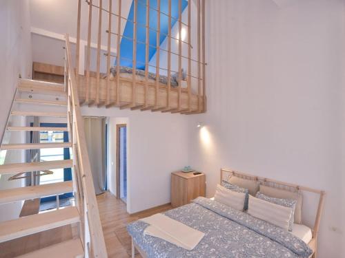 Postel nebo postele na pokoji v ubytování Pensiunea Complex Castalia