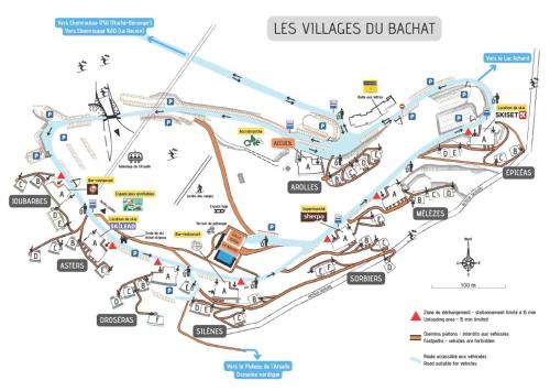 Fotografie z fotogalerie ubytování Chamrousse 1700 - Les Villages du Bachat - Silènes C32 - Classé 3 étoiles- Vue sur les montagnes - v destinaci Chamrousse