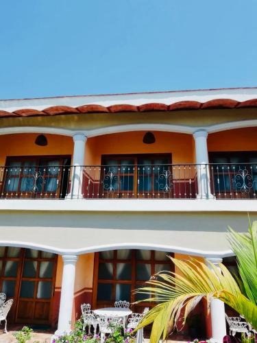 a view of the outside of a building at Mountain View Lofts Guayabitos in Rincon de Guayabitos