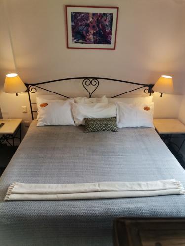 Letto o letti in una camera di Posada Real de Chiapas