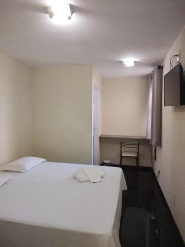 Postel nebo postele na pokoji v ubytování BIGS HOTEL