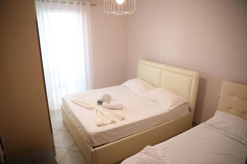 Postel nebo postele na pokoji v ubytování Apartment Amar