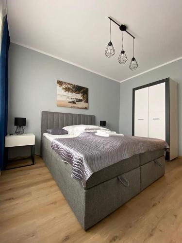 Cama o camas de una habitación en B2B Apartments
