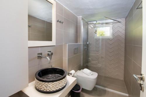 Kúpeľňa v ubytovaní Villa Nefeli