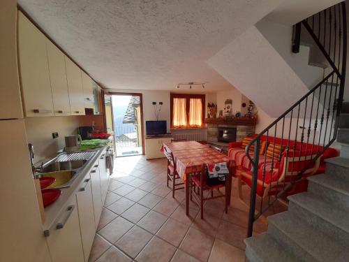 Kuchyň nebo kuchyňský kout v ubytování Il Paradiso CIR 0003