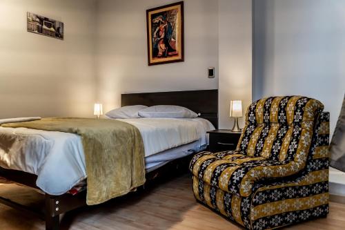 Säng eller sängar i ett rum på Jacky's Home Bolognesi