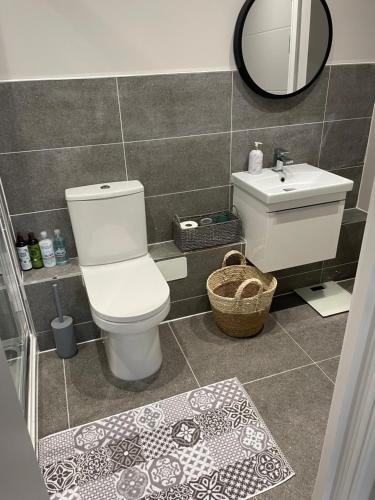 Koupelna v ubytování Cornwall Tranquil Retreats