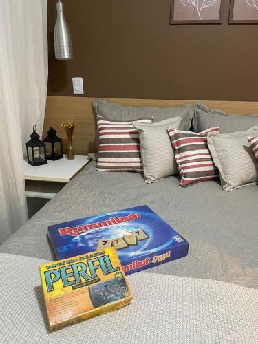 Postel nebo postele na pokoji v ubytování Polaris Flat - Aldeia das Águas Park Resort