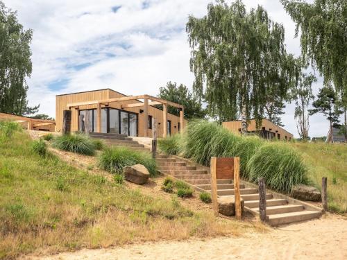 Modern air-conditioned chalet in a holiday park on the Leukermeer